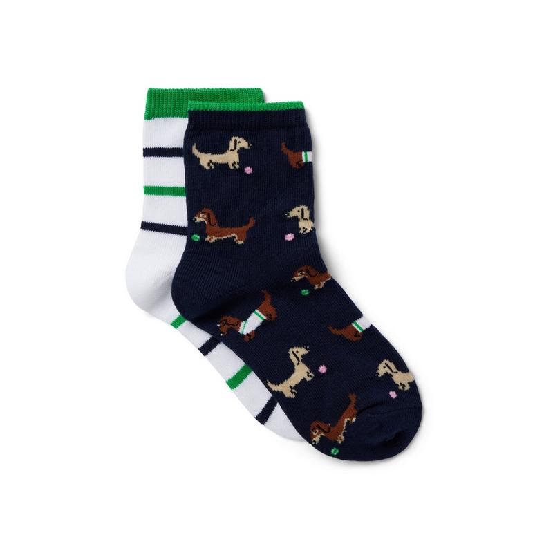 Tennis Dog and Striped Sock 2-Pack - Janie And Jack